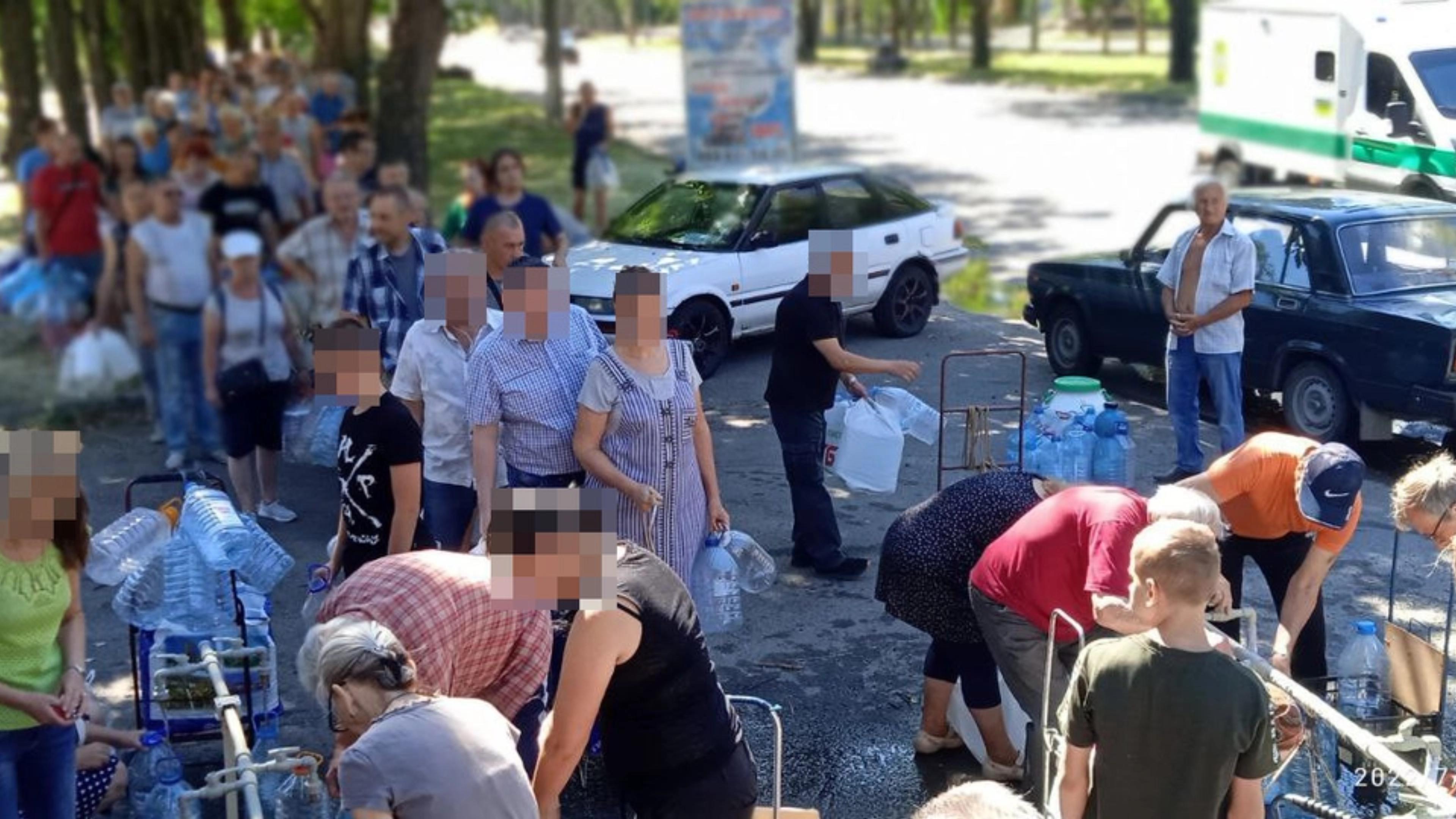 We deliver clean water to the residents of Mykolaiv