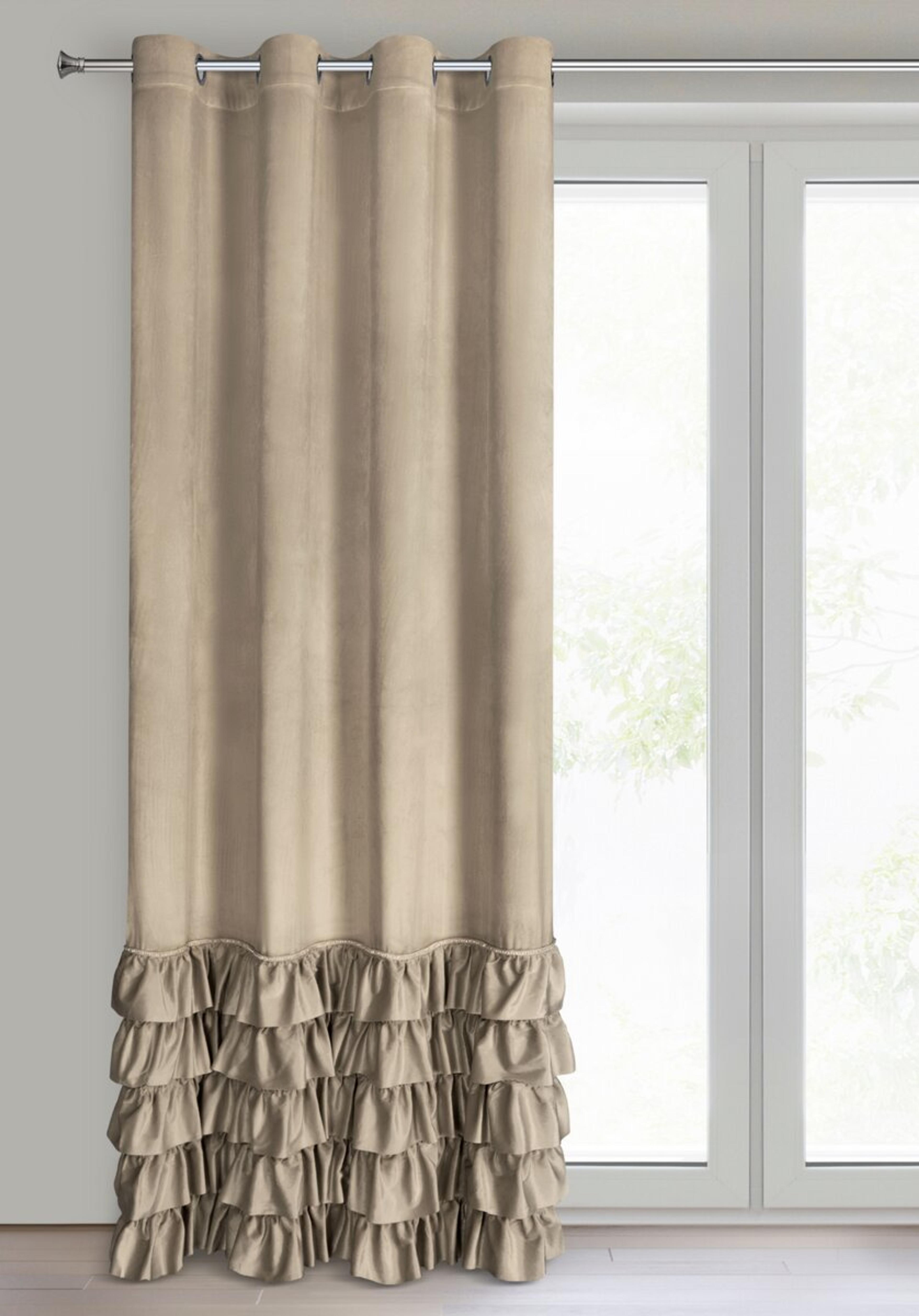 Produkt - ZASŁONA GOTOWA CARLI C.BEŻ  140X250 PRZELOTKI