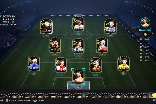 EA FC 26 TOTW 20 Revealed: Cunha and Endrick Headline This Week’s Team of the Week