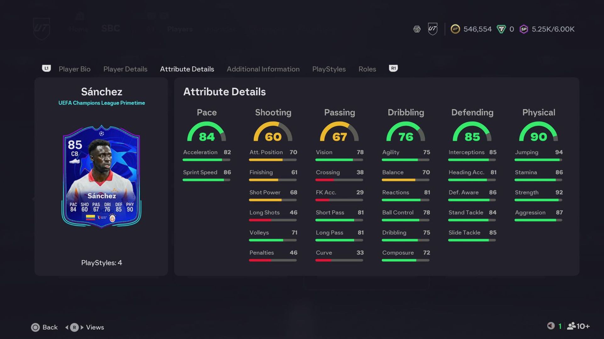 Davinson Sánchez UCL Primetime SBC: Cheapest Solutions, Cost & Review in EA FC 26