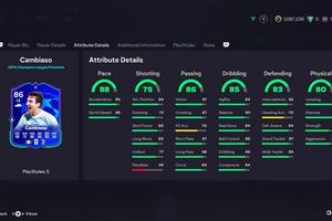 Andrea Cambiaso UEFA Primetime SBC One of the Best Fullbacks in FC 26 Ultimate Team