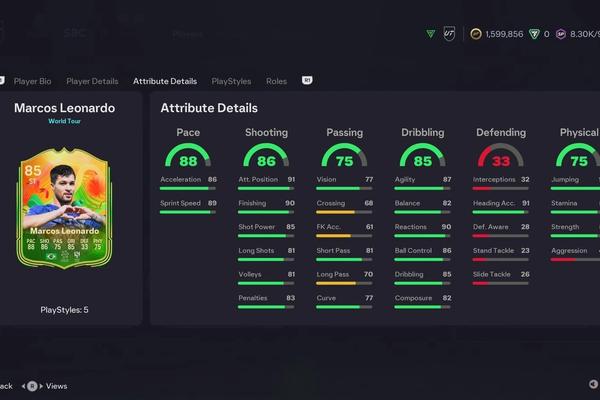 Marcos Leonardo World Tour SBC – EA FC 26