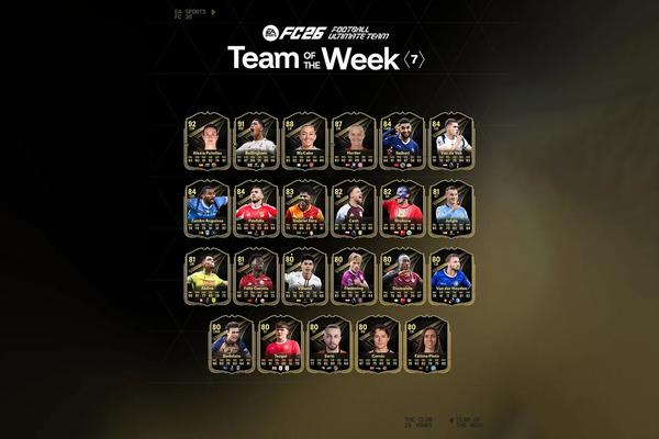 EA FC 26 Ultimate Team TOTW 7: Putellas, Bellingham and Van de Ven Steal the Spotlight