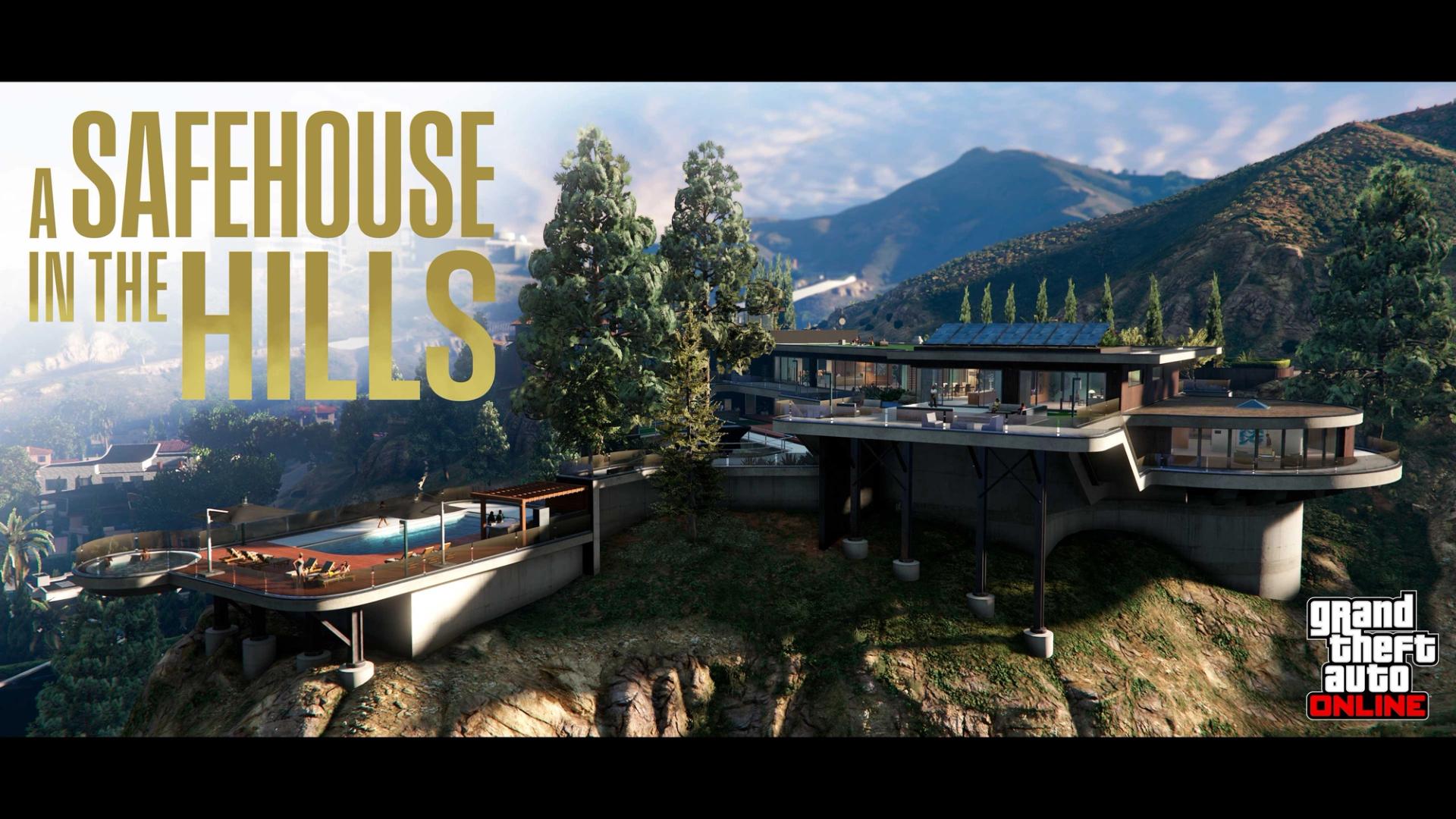 Rockstar Announces “A Safehouse in the Hills” — GTA Online’s Next Luxury Expansion Arriving This December