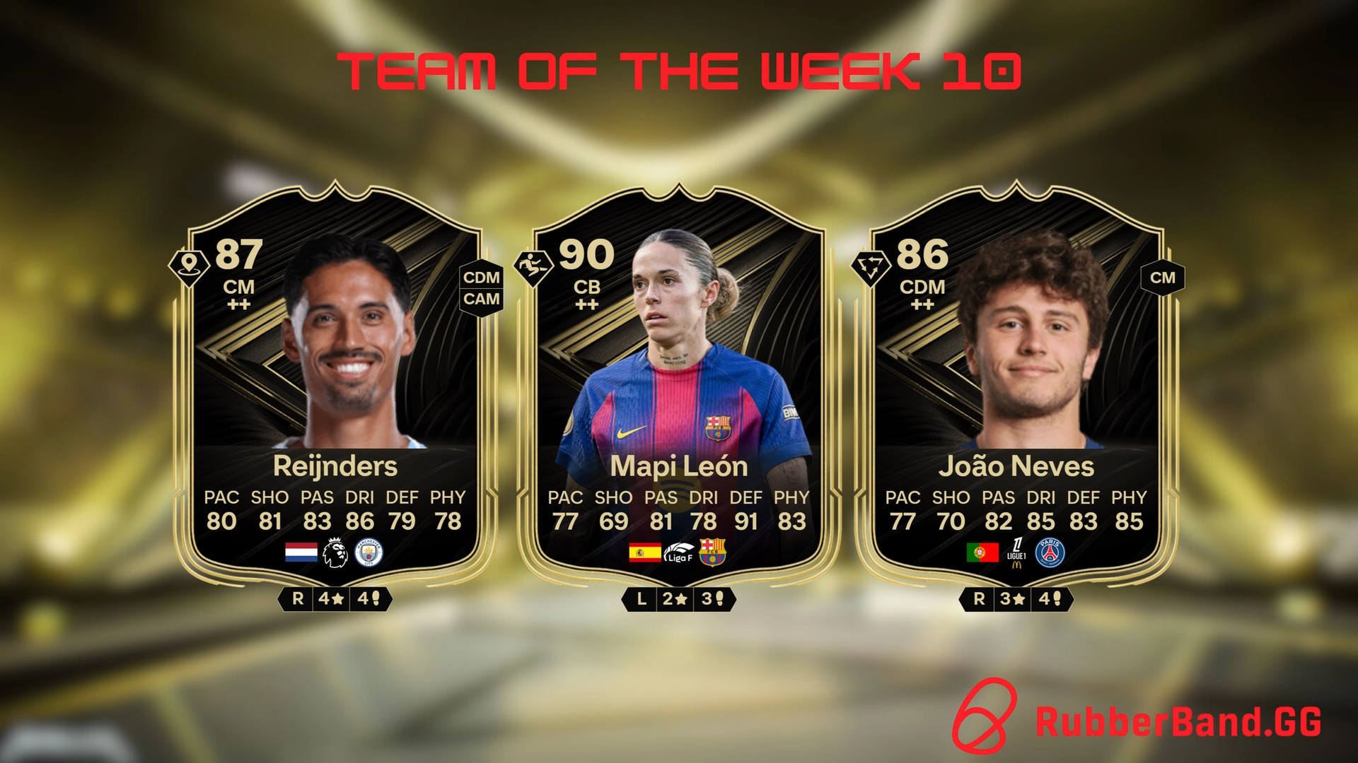 Team of the Week 10 Revealed in EA FC 26 — All Cards & Standout Players