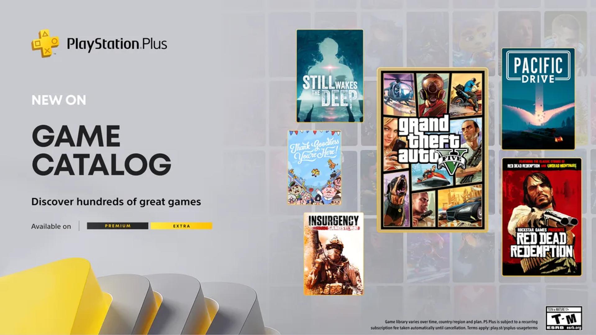 PlayStation Plus Game Catalog for November 2025: GTA V, Red Dead Redemption and More Join the Lineup