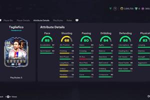 EA FC 25 Tagliafico Thunderstruck SBC: Cost, Solutions & Review