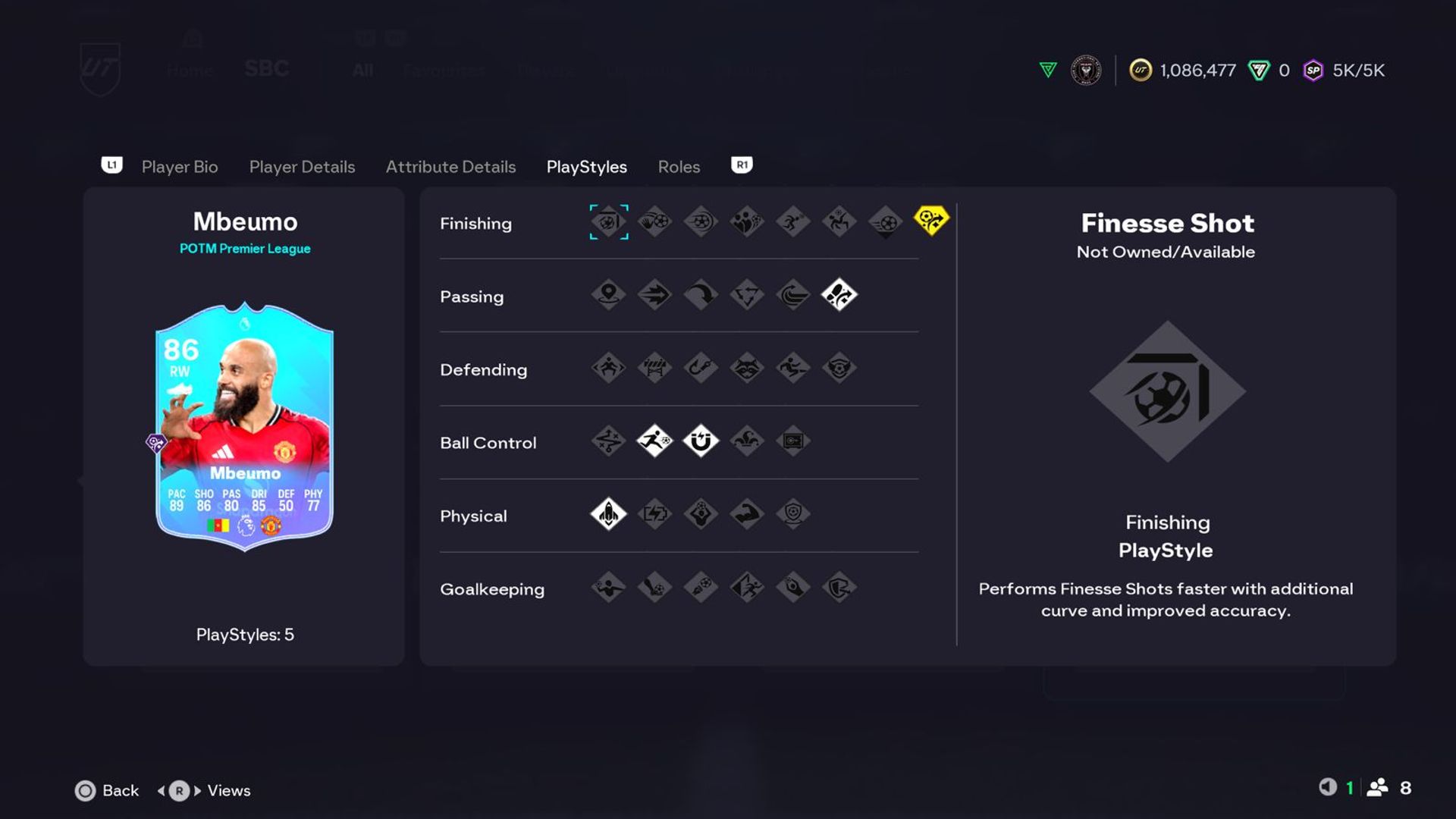 Bryan Mbeumo Wins Premier League POTM for October SBC Now Live in FC 26 Ultimate Team