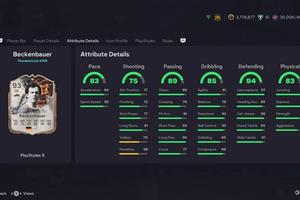 EA FC 26 Franz Beckenbauer Thunderstruck Icon SBC: All Tasks and Cheapest Solutions