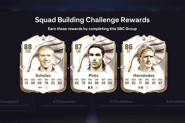 Base Icon Player Pick SBC Released Featuring  Scholes, Pirès and Hernández