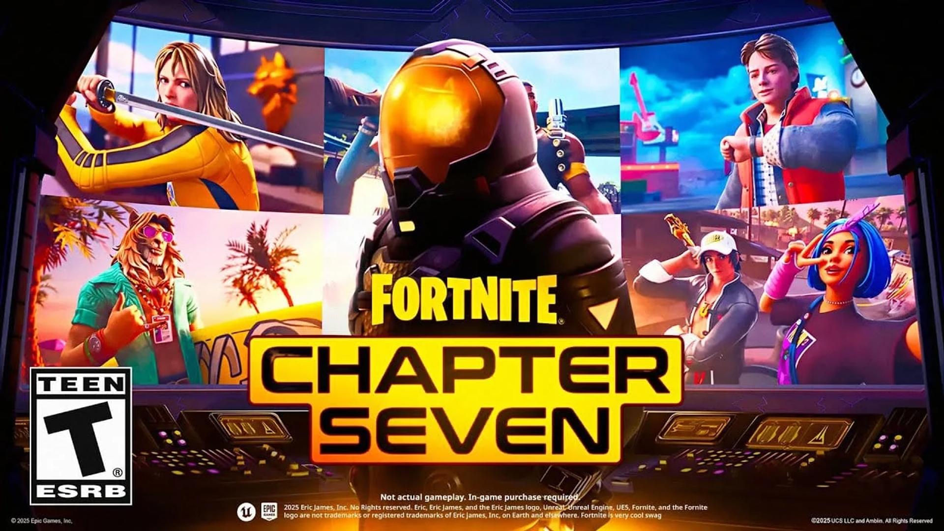 Fortnite Chapter 7 Season 1 “Pacific Break” Is Live – New Map, Skins, Weapons & Major Changes