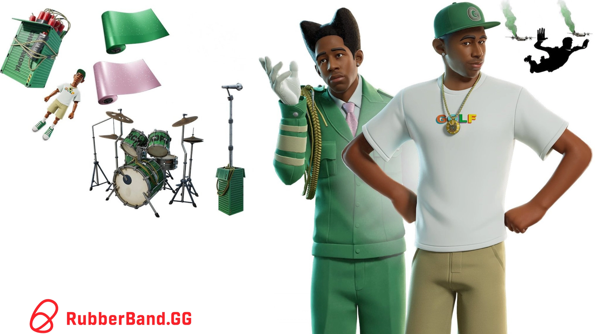Tyler, The Creator Revealed as New Fortnite Icon Series Skin: All Cosmetics, Variants & Details