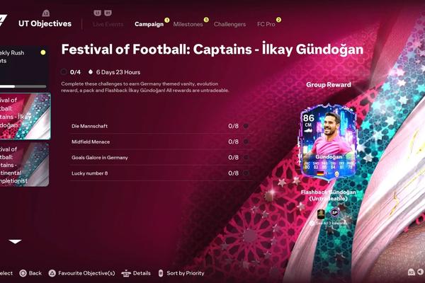 How to Complete the Festival of Football: Captains – İlkay Gündoğan Objectives in EA FC 26