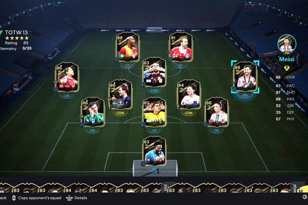 FC 26 Team of the Week 13 (TOTW 13): Harry Kane, Messi, Osimhen Headline Latest Squad