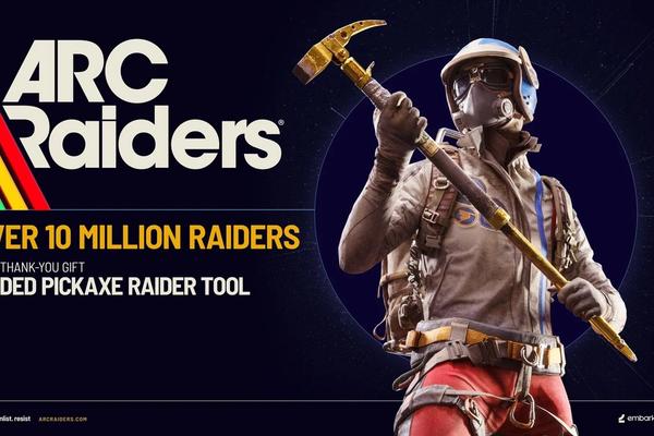ARC Raiders Surpasses 12 Million Players, Rewards Community with Exclusive Gilded Pickaxe