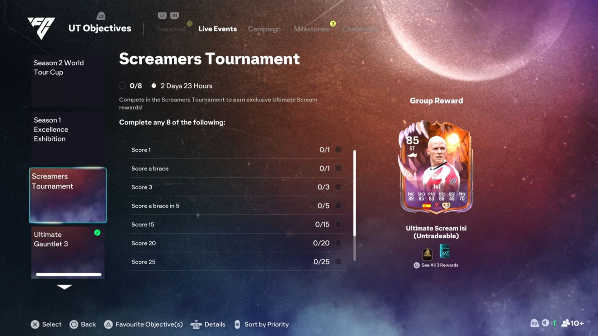Screamers Tournament Arrives in FC 26 Ultimate Team Earn Exclusive Ultimate Scream Rewards!