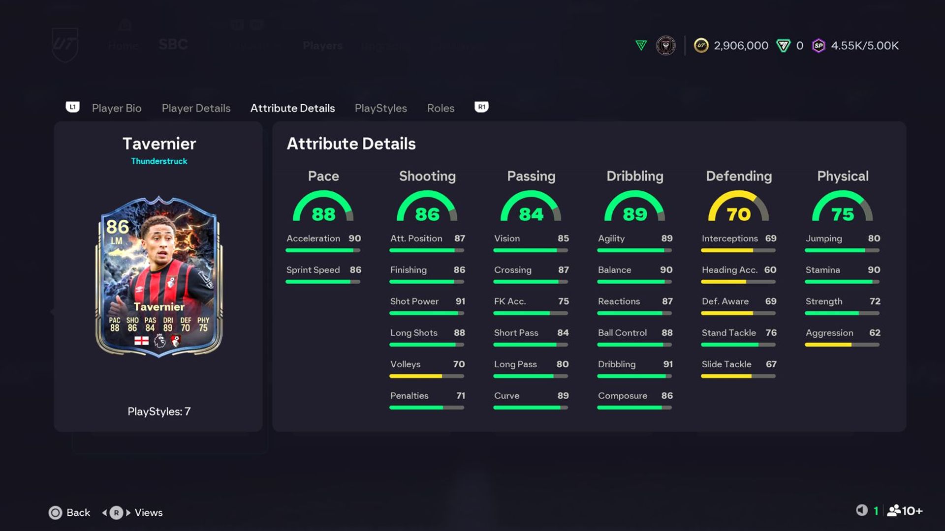 Marcus Tavernier Thunderstruck SBC: Cheapest Solutions, Full Requirements and Cost in EA FC 26