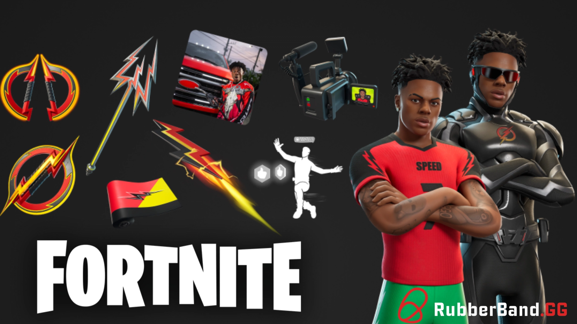IShowSpeed Fortnite Skin Release: Icon Series Bundle Now Live