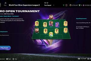 PRO Open Tournament Live in EA FC 26 – Full Rewards & Squad Rules