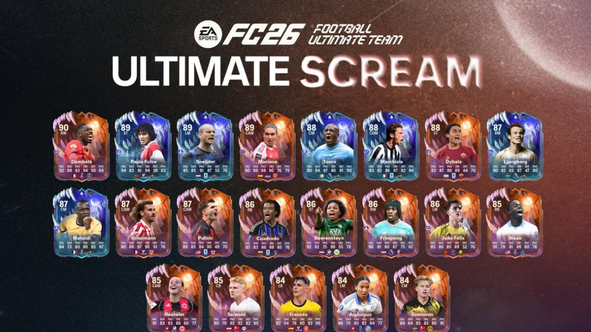 EA Sports FC 26 Ultimate Scream Team 2: Full Squad, Moon Upgrades, and Everything You Need to Know