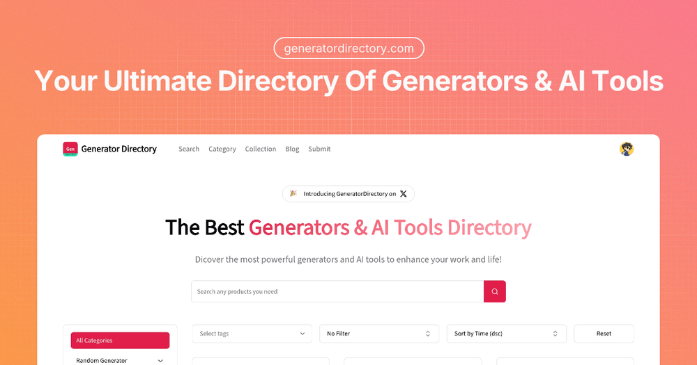 image of Generator Directory