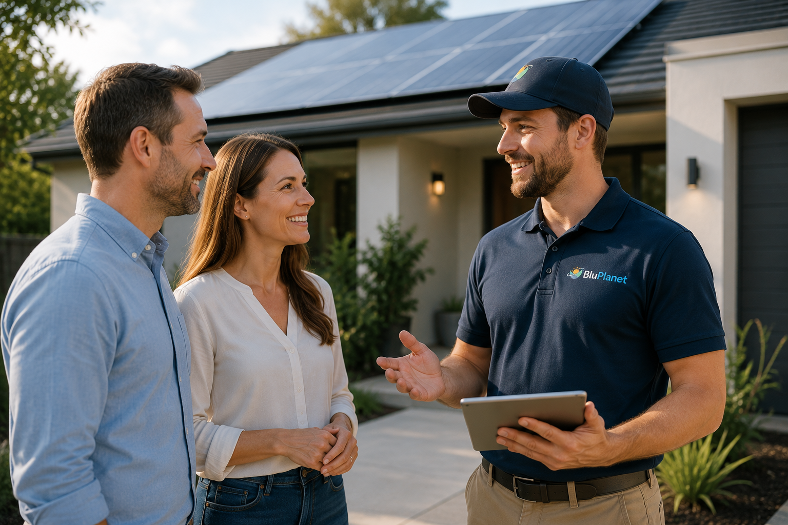 Solar Battery Installation