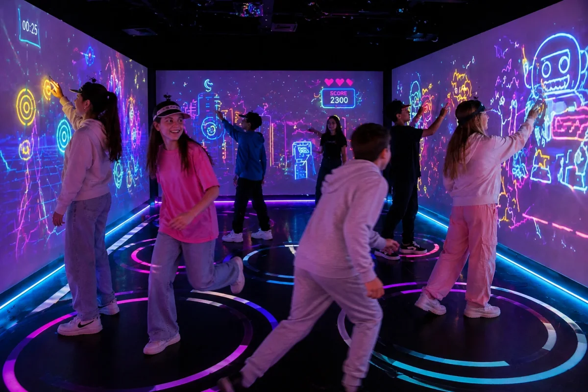 Immersive gaming experience in London for interactive teen birthday parties | Partyfer