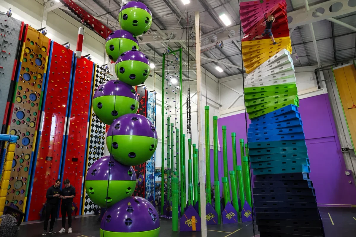 High-energy climbing birthday venue around The O2 | Partyfer