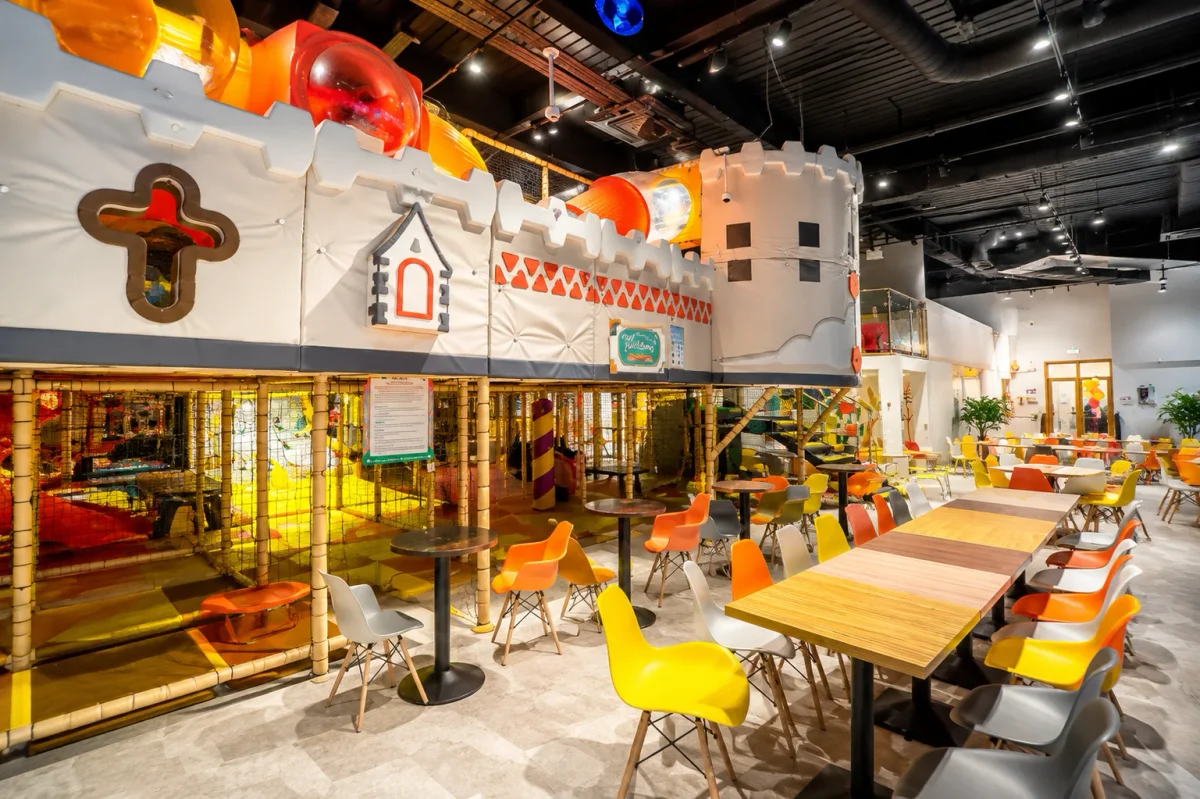 Indoor adventure play and café birthday venue near Wood Green | Partyfer