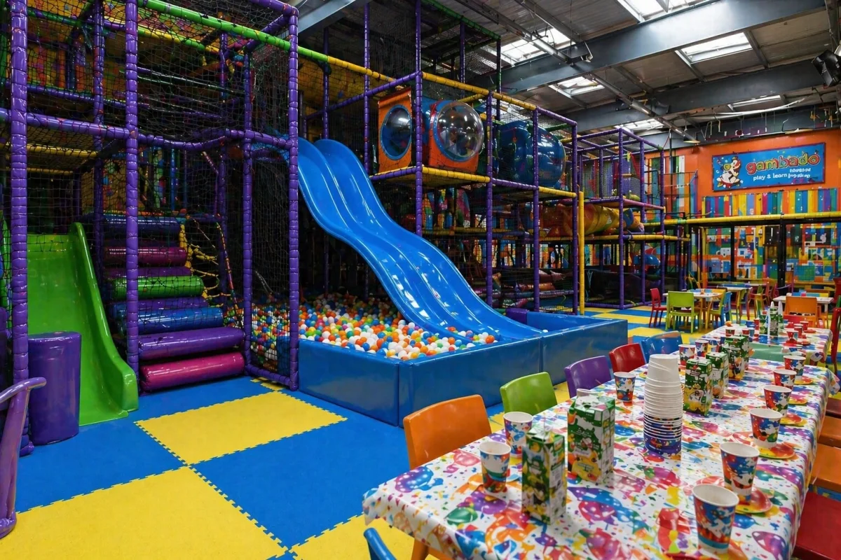 Soft play and active indoor playground (multi-level play structures) | Partyfer