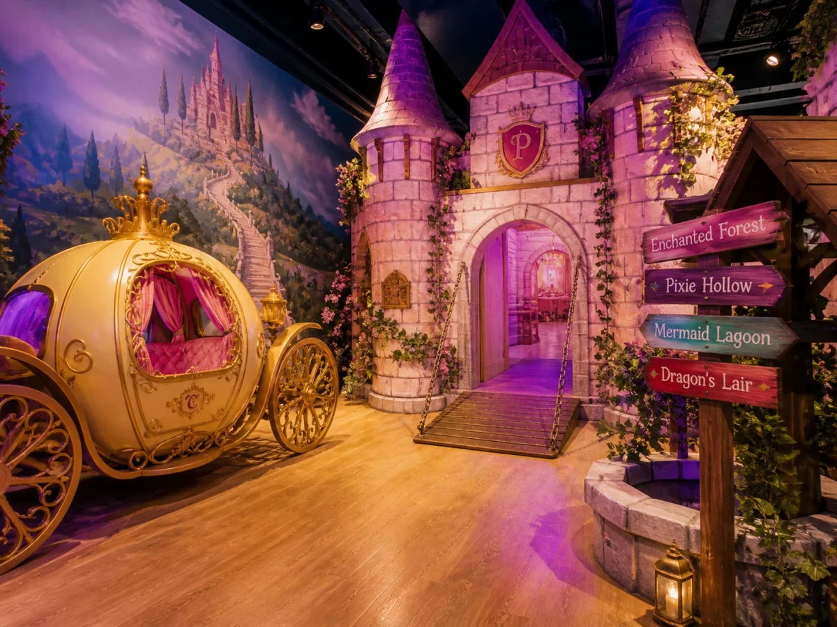 Character and storybook kids birthday theme in London with a fairytale-style setting | Partyfer
