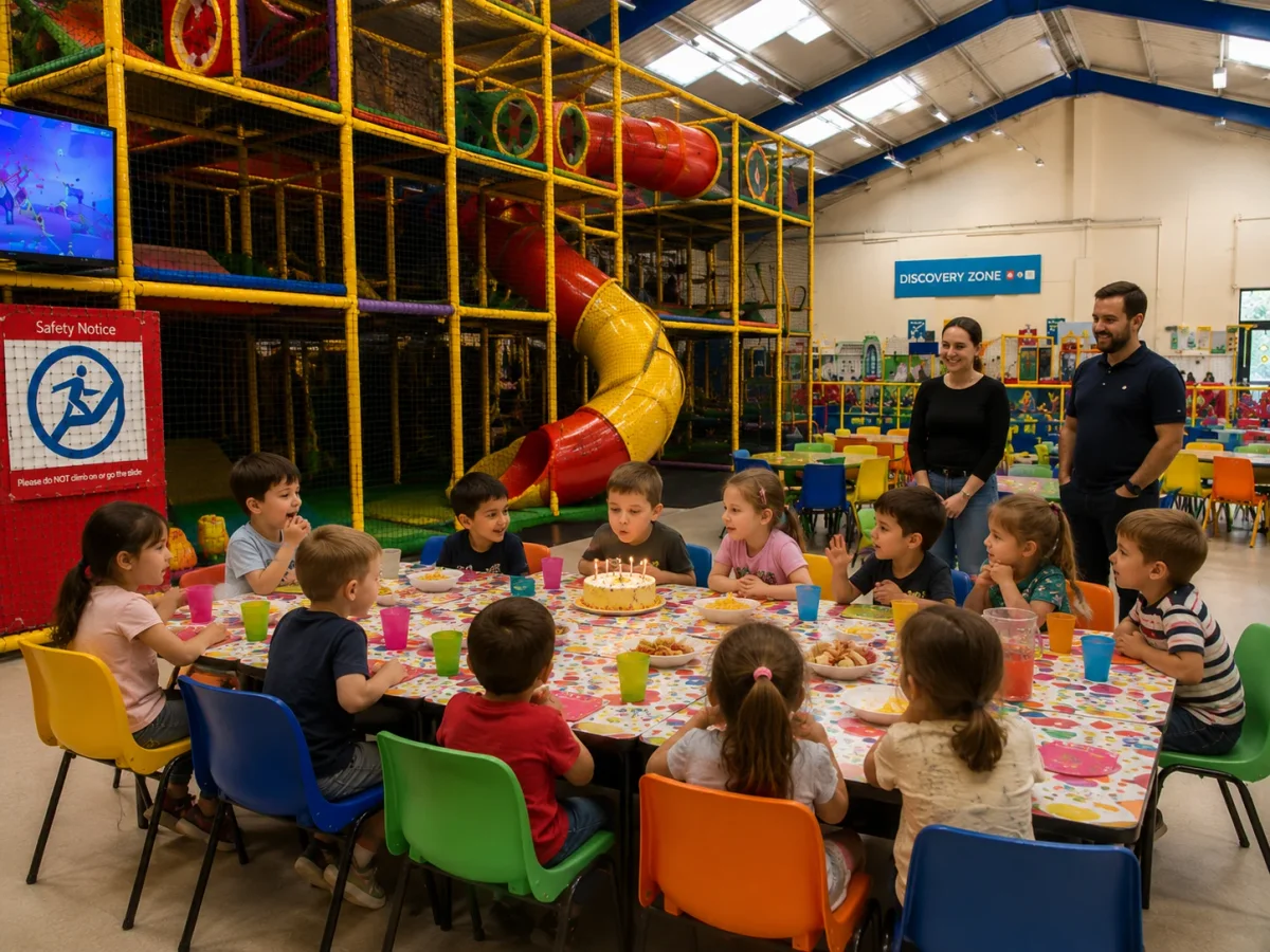 Soft play birthday venue for younger children near Ealing | Partyfer