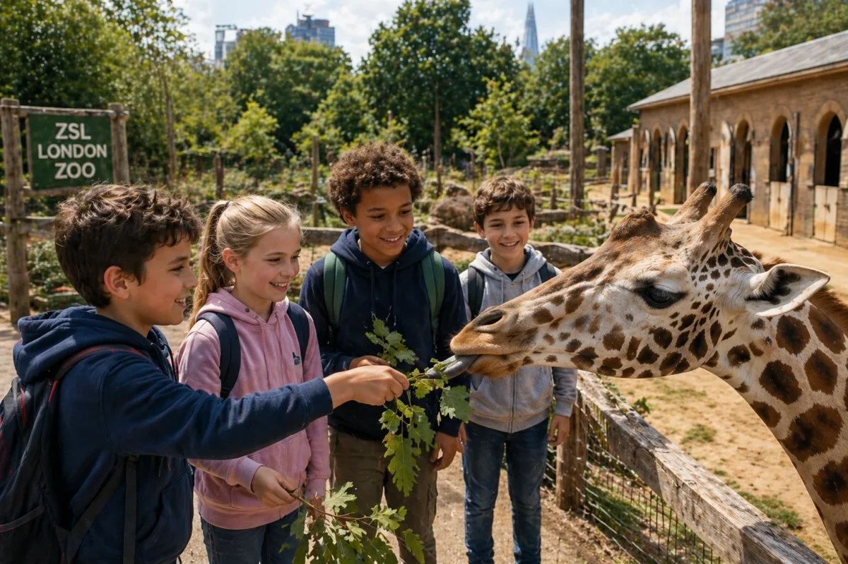 Outdoor zoo experience and nature-led birthday activity for kids | Partyfer