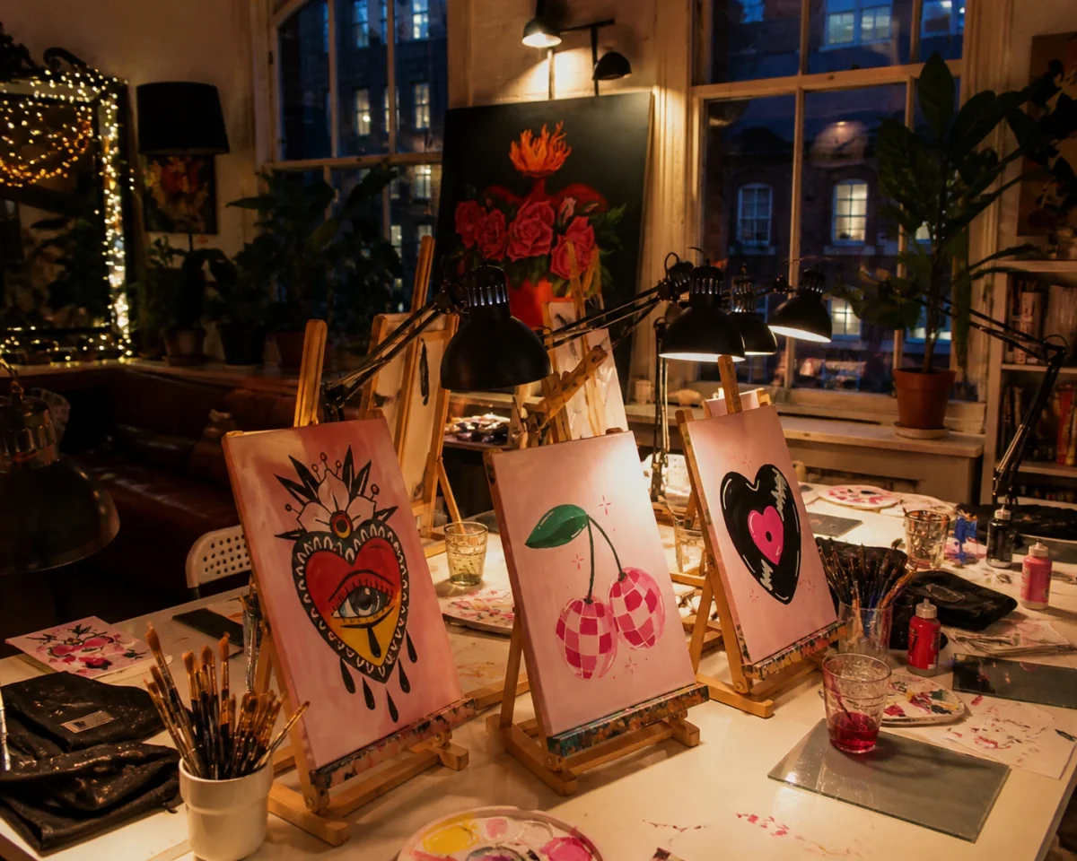 Creative art studio in London for expressive teen birthday parties | Partyfer