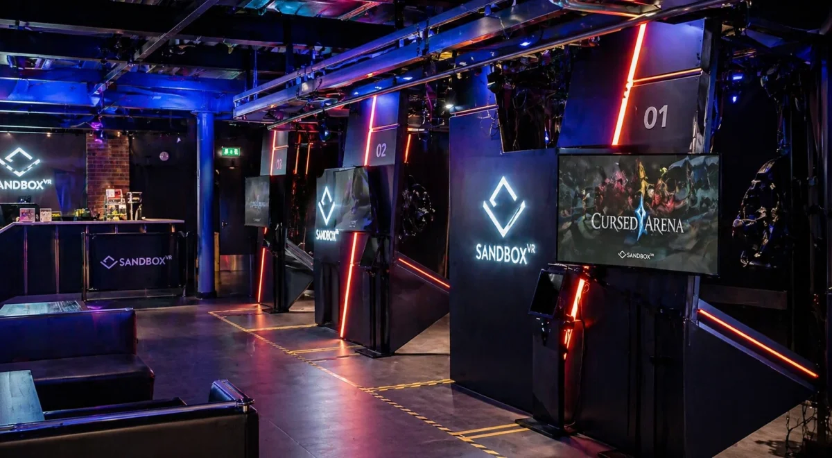 Interactive indoor entertainment venue (VR & games) | Partyfer