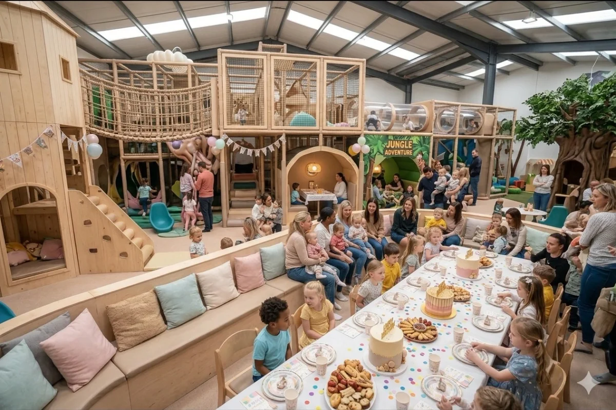 Large-scale adventure play centres | Partyfer