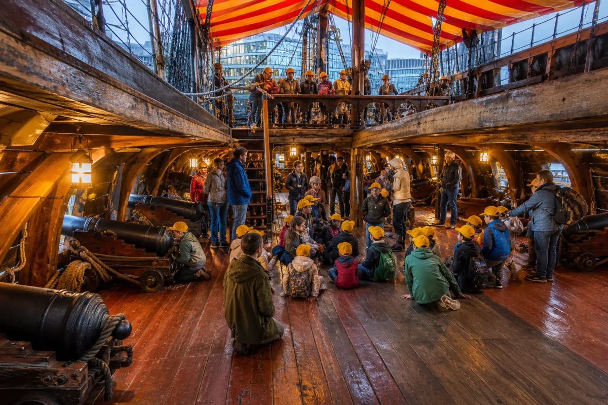 Historic ship experience in London for adventure-led 16th birthday parties | Partyfer