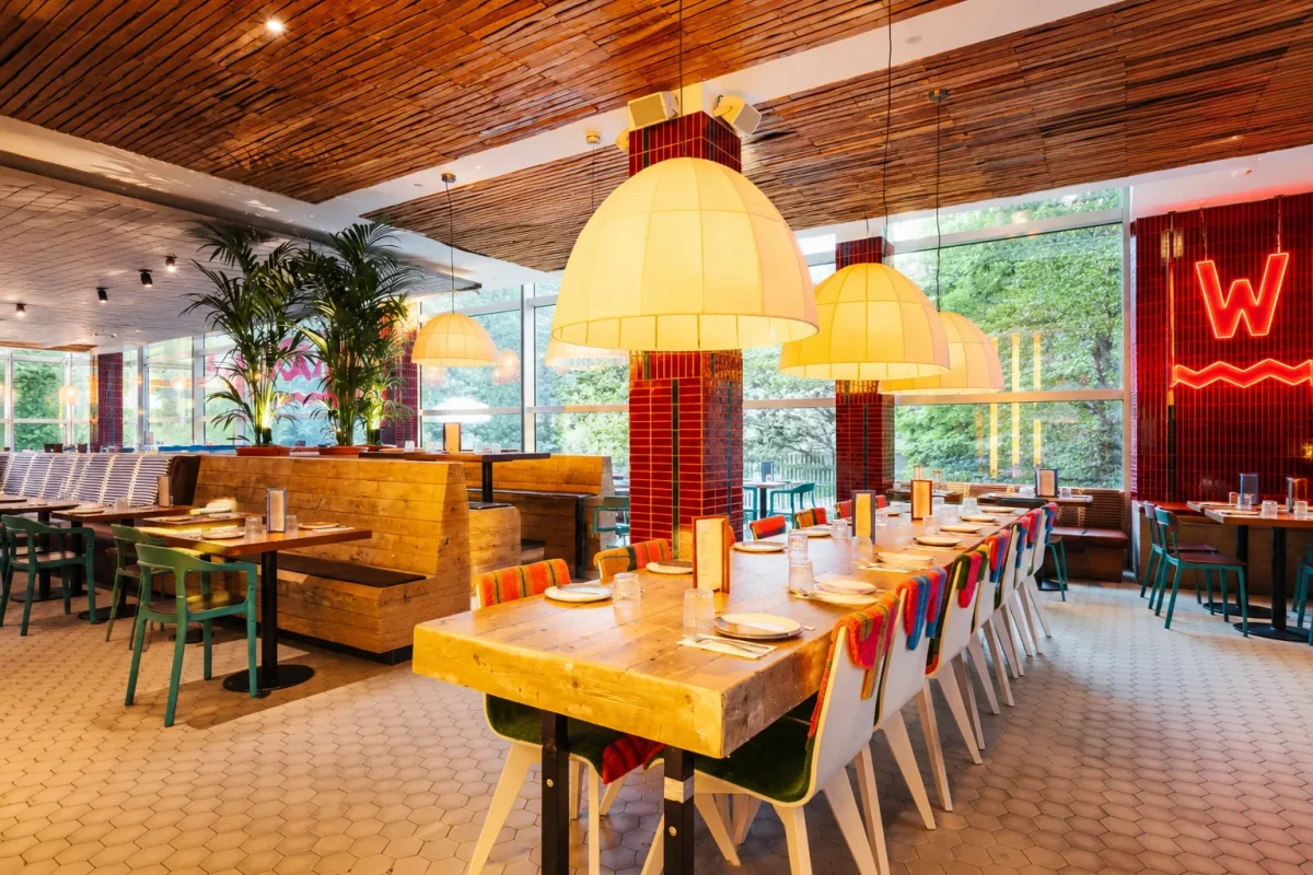 Mexican restaurant birthday table in Canary Wharf | Partyfer