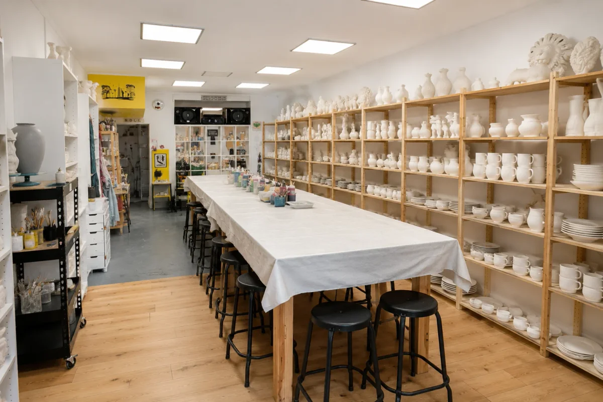 Pottery painting workshop near Camden Town | Partyfer