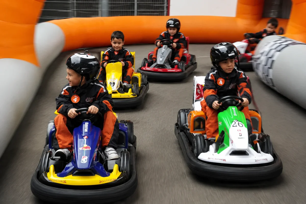 Karting birthday action and active play | Partyfer