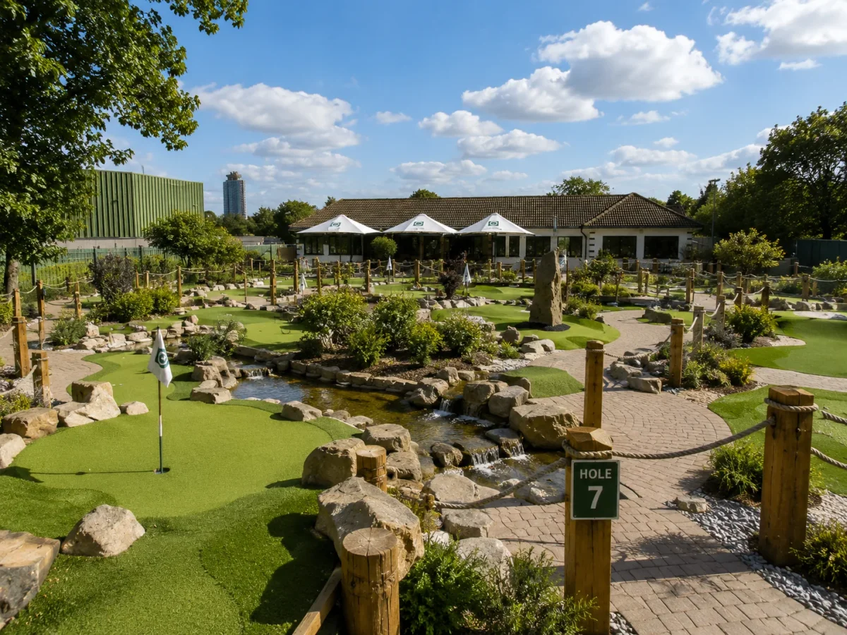 Mini golf birthday venue near Acton | Partyfer