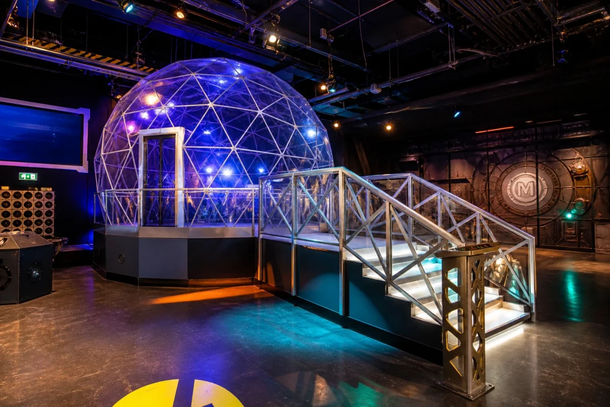 The Crystal Maze-style immersive birthday venue in London | Partyfer