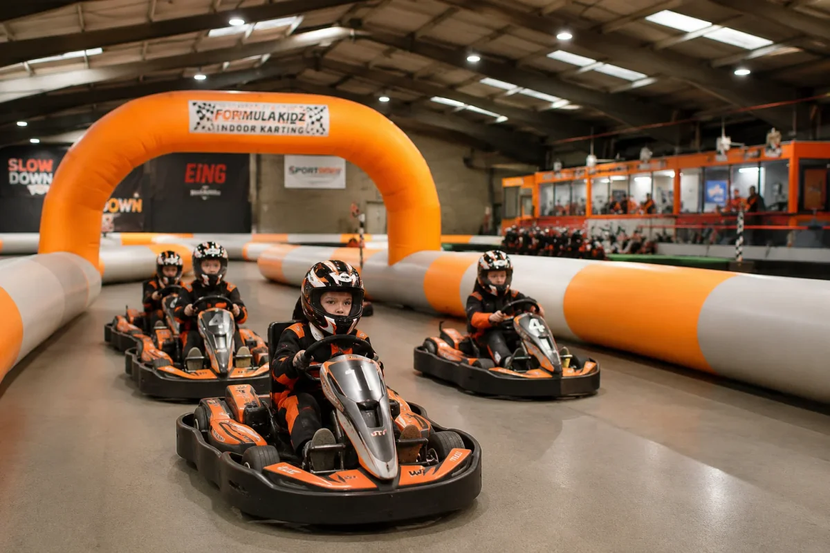 Karting birthday activity for kids | Partyfer