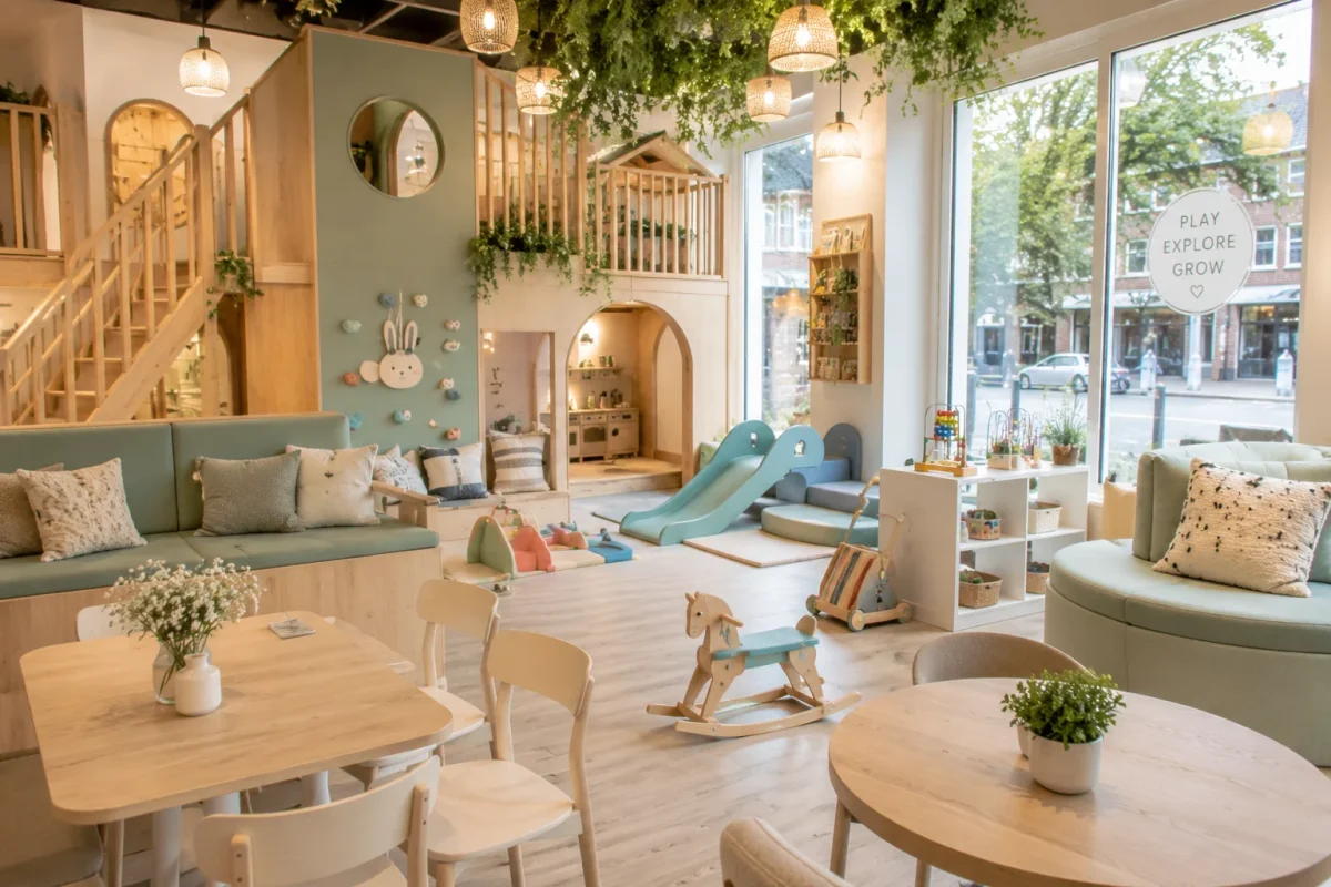 Play café and baby-friendly indoor venue | Partyfer