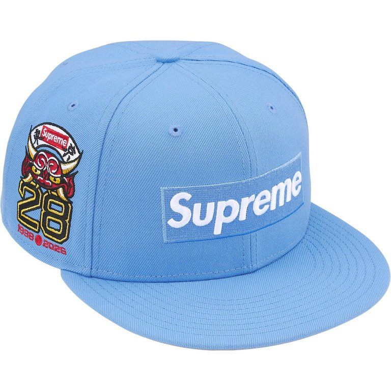 Supreme Shop Box Logo New Era Fitted Hat — 1