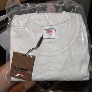 Supreme Burberry Box Logo Tee — 2