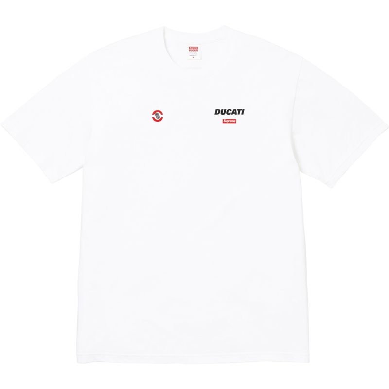 Supreme/Ducati Logos Tee - vista secundaria