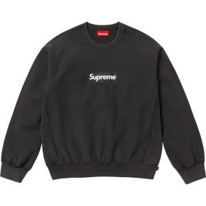 Supreme Washed Box Logo Crewneck — 1