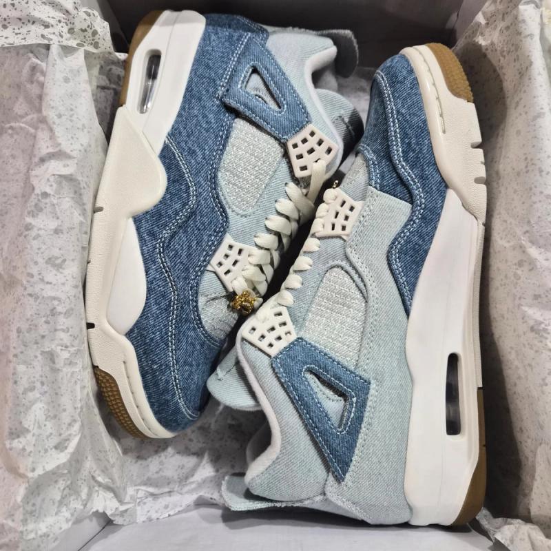 Jordan 4 Denim Worn Blue - vista secundaria