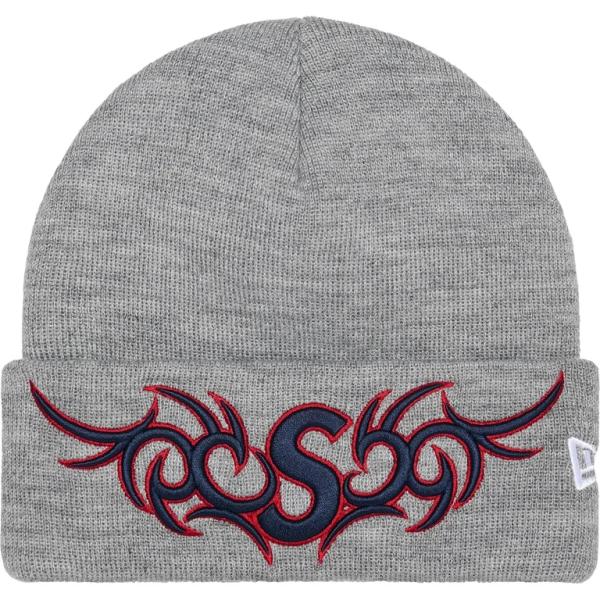 Supreme New Era Tribal S Logo Beanie